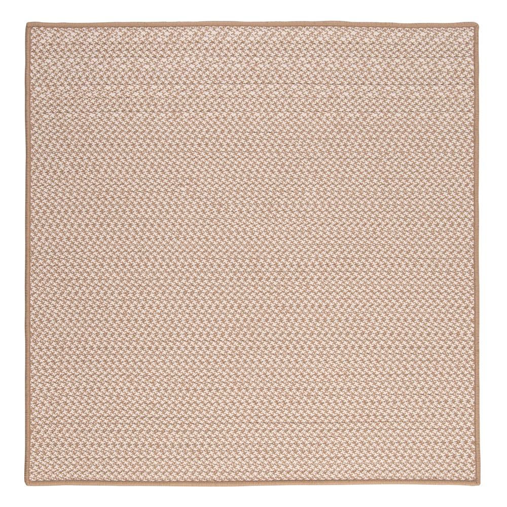 Colonial Mills OT89R120X120S Outdoor Houndstooth Tweed - Cuban Sand 10